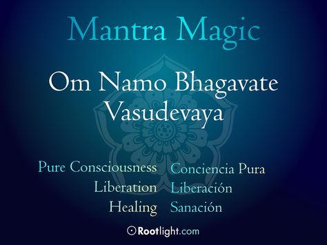 Reawaken your dreams, activate pure consciousness and live your highest destiny with today's mantra, Om Namo Bhagavate Vasudevaya which features in our New Year meditation practice. This is a mantra of liberation and pure consciousness that connects you to your higher self, activates healing, brings faith and improves your powers of concentration. Have you been feeling the transformative effects of the new 20 Day Meditation Practice? Thank you, for the hundreds of messages and inspiration! Keep Magic Chants, Om Namo Bhagavate Vasudevaya, Cosmic Vibrations, Sanskrit Mantras, Pure Consciousness, Today's Mantra, Spiritual Alchemy, Yoga Wisdom, Mantra Yoga