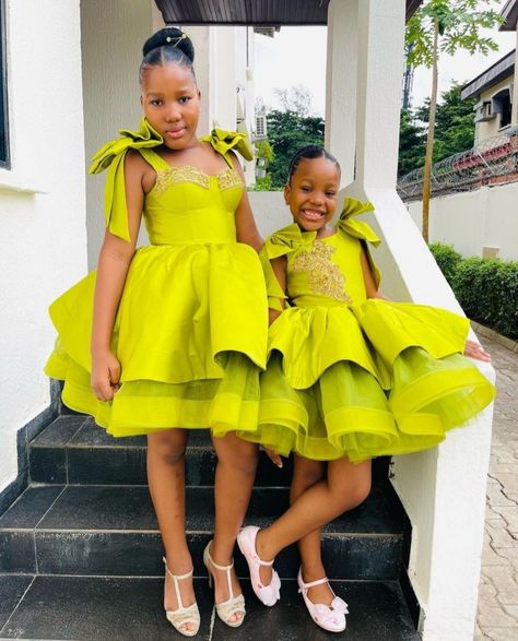 Ball gown Dress Children's Styles For Gown, Children Styles For Gown, Children Ball Gown Styles, African Dresses For Teenagers, Gown Styles For Kids, Children Ball Gown Dress, Children Gown Styles, Ankara Styles For Teenage Girl, Baby Ball Gown