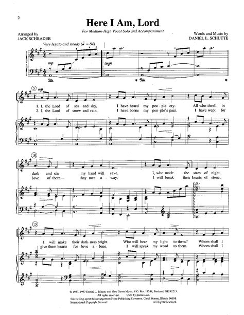 Here I Am Lord (Medium High Solo) (Dan Schutte / Jack Schrader) Free Flute Sheet Music, Free Guitar Sheet Music, Catholic Hymns, Here I Am Lord, Flute Lessons, 6 Feet Under, Free Printable Sheet Music, Hymn Sheet Music, Hymn Music