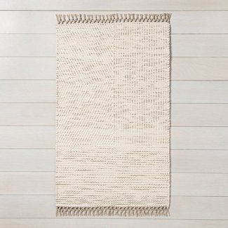 Hearth & Hand With Magnolia : Home Decor : Target Magnolia Living Room, Hearth & Hand With Magnolia, Cotton Area Rug, Hearth And Hand, Magnolia Homes, Architect House, Handmade Area Rugs, Front Room, Cotton Rug