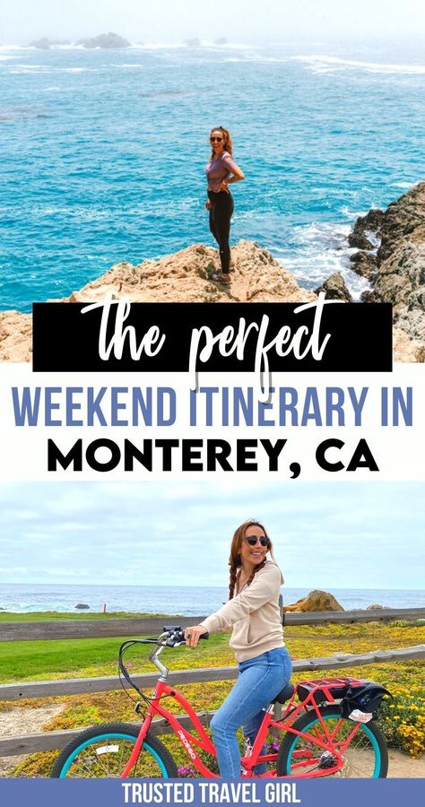 The Perfect Weekend Itinerary in Monterey, CA. How to spend amazing 2 days in Monterey. | Monterey weekend | Monterey Itinerary | Best things to do in Monterey | what to do in Monterey | Monterey 2 day itinerary | Monterey 48 hours | California Travel | Monterey California Things to do | What To Pack For Monterey Ca, Outfits For Monterey Ca, What To Do In Monterey Ca, What To Wear In Monterey California, Monterey Outfit, Monterey California Outfits, Monterrey California, Monterey Beach, Beautiful Places In Usa