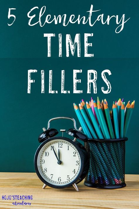 3rd Grade Substitute Ideas, 1st Grade Substitute Activities, Time Fillers For Substitute Teachers, Time Fillers In The Classroom, 4th Grade Substitute Activities, Time Filler Games, Classroom Time Fillers, 5th Grade Tips, Teacher Clarity