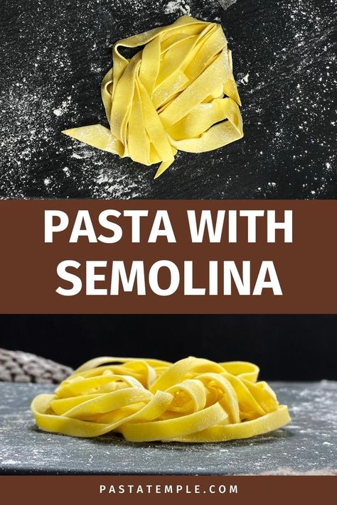 Homemade Semolina Pasta, Semolina Pasta Dough Recipe, Semolina Pasta Recipe, Handmade Pasta Recipe, Fresh Pasta Dough Recipe, Homemade Lasagna Noodles, Homemade Pasta Noodles, Pasta Recipe Easy, Ricotta Pasta Recipes