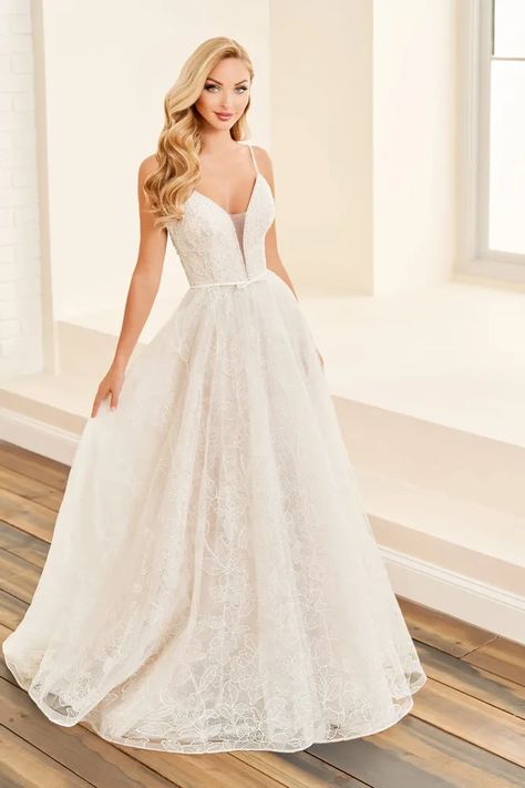 Enchanting by Mon Cheri - E530 | Enchanting by Mon Cheri Enchanting By Mon Cheri, Bridal Atelier, The Romantics, Gala Events, Deep Plunge, Pageant Gowns, Illusion Neckline, Dress Order, Big Night