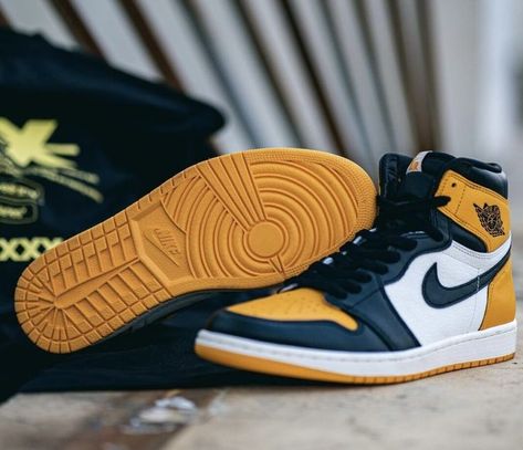 Air Jordan 1 High Yellow Toe Taxi Jordan 1 High Yellow Toe, White Taxi, Shattered Backboard, Yellow Taxi, Jordan 1 High Og, Air Jordan 1 High, Jordan 1 High, University Blue, Shoe Closet