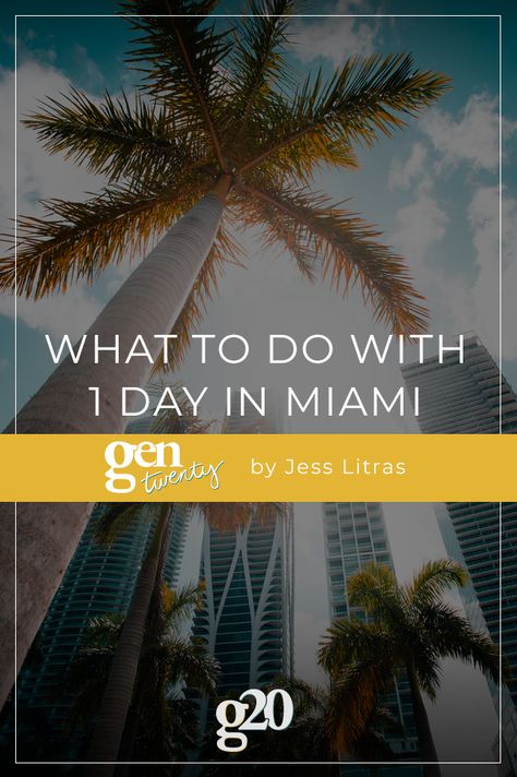 The best advice for what to do in 1 day in Miami! The post 1 Day in Miami: What To Do, See, Eat and Wear appeared first on GenTwenty. Miami Night Life, Summer Grilled Chicken, Crab Restaurant, Lincoln Road, Miami Skyline, Miami Night, Brunch Places, Happy Hour Drinks, Downtown Miami