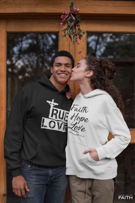 Hoodies For Couples, Christian Couple, You're Mine, Christian Couples, Christian Hoodies, Gymnastics Outfits, Youre Mine, Anniversary Dates, Couples Hoodies