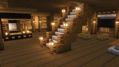 This is a large wooden mansion interior design in minecraft that i have made and in this video i am going to show you have to build, this large wooden mansion step by step. I hope you all like it feedback and suggestions are welcome if you like what you see consider to like, share and subscribe. #minecraft #minecraftwoodenhouse #minecraftwoodenmansion #minecrafthousetutorial Minecraft Under Stairs Ideas, Minecraft Underground Staircase, Savanna House Minecraft, Minecraft Staircase Inside, Minecraft Staircase Indoor, Stairs Design Minecraft, Minecraft Stairs Ideas, Minecraft Chest Room Ideas, Wooden Mansion