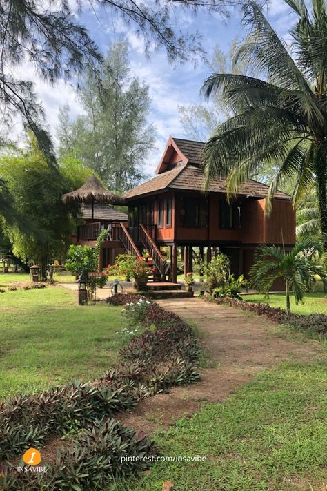 Brown Wooden House in the Middle of Grass Field Nature Houses, Slanted Roof, Picturesque Landscape, House In Nature, Wooden Structure, Home Decor Quotes, Cute Home Decor, Red Door, Wooden House