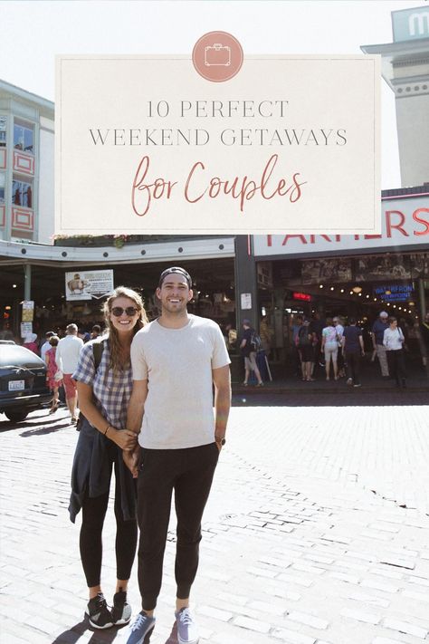 10 Perfect Weekend Getaways for Couples Getaways For Couples, Weekend Getaways For Couples, Couples Weekend, Best Weekend Getaways, Couple Getaway, Romantic Weekend, Anniversary Trips, Vacation Resorts, Best Resorts