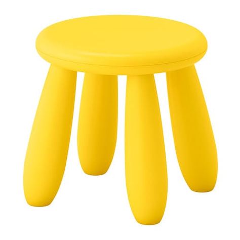 MAMMUT Children's stool, indoor/outdoor, yellow indoor/outdoor/yellow - Ikea Kids Furniture, Ikea Mammut, Ikea Products, Lego Table, Ikea Kids, Childrens Lighting, Kids Stool, Childrens Table, Best Ikea