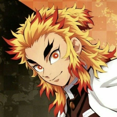 Rengoku Pfp, Rengoku Icon, Rengoku Kyojuro, Entertainment District, Kimetsu No Yaiba, Handsome Anime Guys, I'm A Simp, All Anime, Slayer Anime