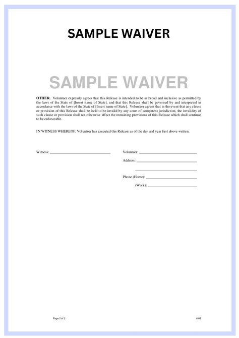 Liability Waiver Form, Liability Waiver, Legal Forms, Form Template, Ms Office, Template Printable, Read More, Favorite Recipes, Quick Saves