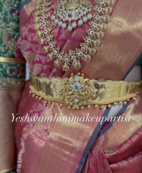 Vadanam Designs Gold, Vaddanam Designs Gold Indian, Gold Vaddanam, Vaddanam Designs, Hip Belts, Gold Haram, Bride Hairstyle, Saree Jewellery, Doraemon Wallpapers