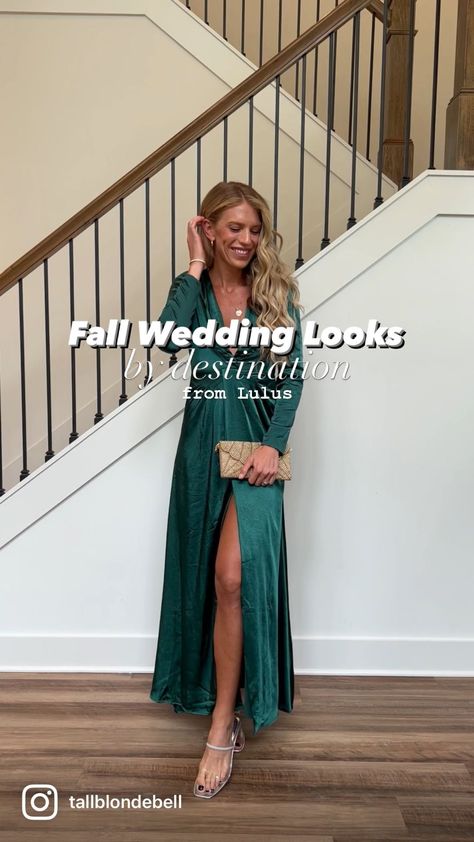 Fall Wedding Guest Dress Green, Fall Wedding Guest Dress Long Sleeve, Long Sleeve Fall Wedding Guest Dress, Long Sleeve Guest Wedding Dress, Long Sleeve Wedding Guest Dress Fall, Wedding Dress Guest Fall, Winter Guest Wedding Dress, December Wedding Guest Outfit, Fall Dress Wedding Guest