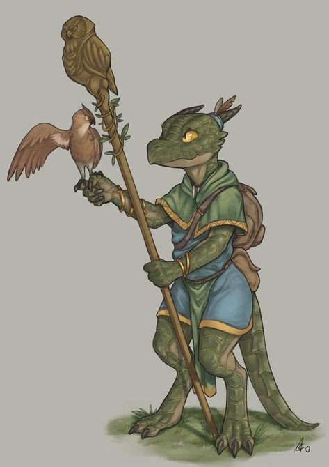 Kobold Druid, Kobold Art, Kobold D&d, Dragon Man, Dungeons And Dragons Races, Dnd Druid, Pathfinder Character, Dnd Races, Dnd Dragons