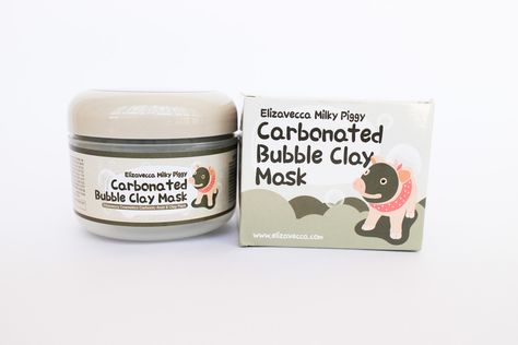 elizavecca milky piggy carbonated bubble clay mask Bubble Clay Mask, Baking Soda Mask, Carbonated Bubble Clay Mask, Elizavecca Milky Piggy, Lemon Scrub, Bubble Mask, Remove Blackheads, Spa Day At Home, Acne Remedies