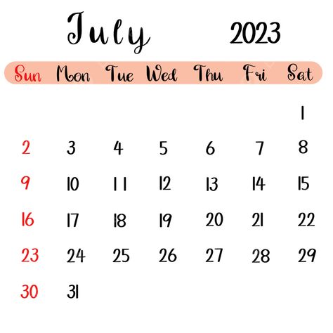 Very Simple Nails, 2023 Calendar July, Simple Monkey Drawing, Simple Nails Spring, Calendar July 2023, Nails Round, Calendar Png, Monkey Drawing, Simple Calendar