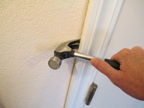 Replace Door Trim Moldings, How To Replace Trim And Baseboards, How To Replace Exterior Door Trim, How To Change Door Trim, How To Replace Door Trim, How To Replace Door Frame, How To Remove Door Trim, Replacing Trim Around Doors, Replacing Trim In House