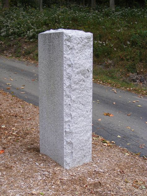 From lighting your driveway or creating a rustic fence line, to grand entrance pillars, granite posts elevate the look of a property. If you need a post for your mailbox or pillars for a public park, we can produce your custom project on budget, and on time. Entrance Pillars, Driveway Posts, Mailbox Posts, Rustic Fence, Driveway Entrance, Lamp Posts, Driveway Landscaping, Fence Posts, Driveway Gate