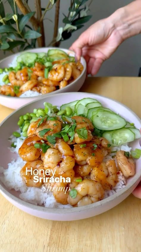 Healthy Food Ideas Protein, Healthy Recipe Lunch, Cute Healthy Lunch Ideas, Shrimp Healthy Meals, Healthy Recipes With Protein, Healthy Food With Protein, Easy Healthy Meals Protein, Shrimp Protein Meal, Easy Dinner Recipes Protein