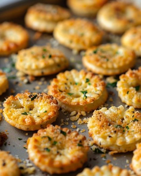 Absolutely delicious! I dashed to the store for two boxes of crackers as soon as I saw this recipe! Oyster Crackers Recipe, Ranch Oyster Crackers, Parmesan Ranch, Oyster Crackers, Appetizers Easy Finger Food, Best Appetizer Recipes, Snack Mix Recipes, Baked Garlic, Recipes Appetizers And Snacks