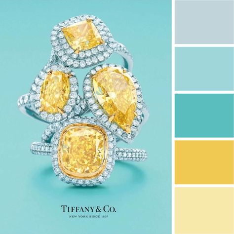 Teal Color Palette, Tiffany Blue Color, Yellow Palette, Turquoise Color Palette, Color Palette Yellow, Spring Color Palette, Color Schemes Colour Palettes, Color Palette Pink, Yellow Bedroom