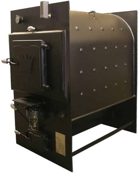 Boilers :: Wood Boilers :: Royall Indoor Wood Boiler - 300000 BTU - 6300NS Wood Stove Fireplace, Wood Fuel, Wood Heater, Door Upgrade, Stove Fireplace, Beat It, Metal Shop, Fireplace Design, Wood Stove