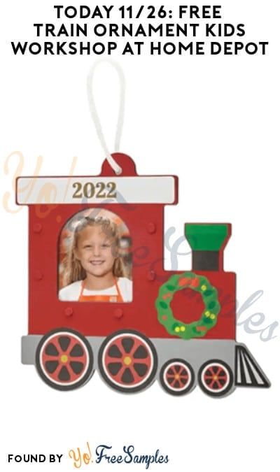 Today 11/26: FREE Train Ornament Kids Workshop at Home Depot (Must Register) https://yofreesamples.com/samples-without-surveys/today-11-26-free-train-ornament-kids-workshop-at-home-depot-must-register Home Depot Kids Workshop, Diy Train, Ornaments Diy Kids, Train Ornament, Kids Workshop, Scrap Wood Crafts, Diy Workshop, Kids Ornaments, Ornament Kit