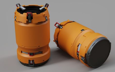 ArtStation - Sci-fi Barrel, Namit Malik Tips And Tricks, Barrel, Sci Fi, To Create, The First