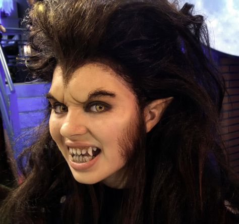 Werewolf girl from Disney's 'Best Friends Whenever' | Autonomous FX Werewolf Haircut Female, Lycan Female Werewolves, Werewolf Haircut, Best Hairstyles For Big Foreheads, Haircut Female, Hairstyles For Big Foreheads, Bun Braid, Werewolf Girl, Female Werewolves