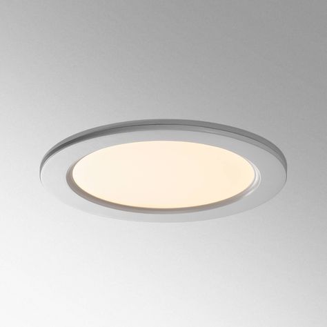 Nordlux Palma LED Bathroom Downlight IP44, 1 Ceiling Downlights, Ceiling Lights, Led Bathroom, Sleek, Ambient Lighting, Led, Warm White, Kitchens, Ceiling