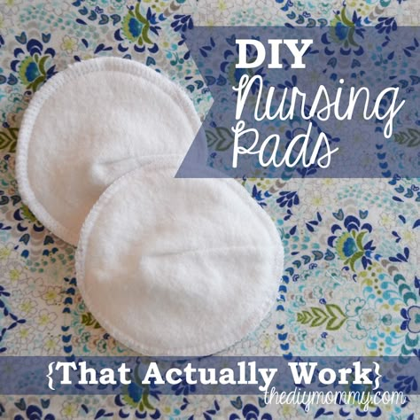 How to sew super absorbent DIY nursing pads that actually work! There's a special fabric inner layer that wicks moisture away quickly! Nursing Pads Diy, Diy Nursing, Bernina Sewing, Baby Pattern, Diy Bebe, Sewing 101, Baby Sleep Sack, Nursing Pads, Baby Sewing Projects