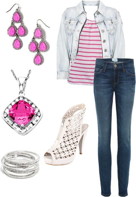 "Barbie Life in the Dreamhouse: Outfit Two" by fashionandflames on Polyvore Barbie Dreamhouse Outfits, Barbie Life In The Dream House Outfits, Barbie Life In The Dreamhouse Outfits, Barbie Life In The Dreamhouse, Life In The Dreamhouse, Sailor Moon Fashion, Lps Toys, Barbie Inspired, Looks Jeans