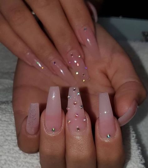 Ongles Bling Bling, Glam Nails, Fire Nails, Coffin Nails Designs, Dream Nails, Bling Nails, Dope Nails, Nail Polishes, Artificial Nails