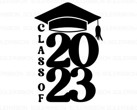 Grad 2023 Logo, Matric 2023 Logo, Class Of 2023 Design, Class 2023 Logo, Graduation Silhouette Free Printable, Class Of 2023 Graduation Cap, Class Of 2023 Logo Design, Graduation 2023 Ideas, Graduation Cricut Projects