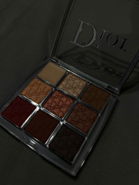 Dior Backstage Eye Palette, Face Chains, Dior Palette, Dior Eyeshadow Palette, Brown Eyeshadow Palette, Cheer Makeup, Dior Eyeshadow, Dior Backstage, Arch Brows