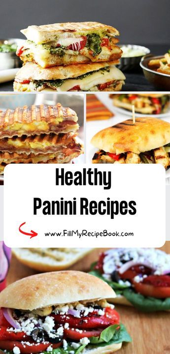 Healthy Panini Recipes ideas to create. Grill the buns or breads with different fillings and cheese for a melted lunch, or snack.
recipes, homemade, grilled, buns, bread, sandwiches,  toasted, panini, lunch, dinner, supper, snacks Panini Filling Ideas, Healthy Panini Sandwiches, Vegetarian Panini Recipes, Panini Recipes Vegetarian, Sandwich Fillings Ideas, Healthy Panini Recipes, Toasted Panini, Panini Recipes Healthy, Panini Bread Recipe