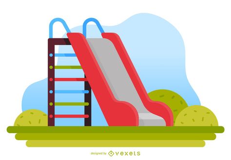 Kids slide playground illustration #AD , #spon, #Sponsored, #slide, #playground, #illustration, #Kids Slide Illustration Playground, Slide Illustration, Slide Drawing, Playground Mural, Happy Family Images, Bookmark Contest, Playground Illustration, Slide Playground, Fundraising Poster