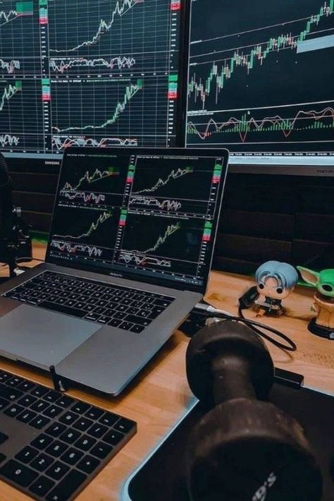 Trading and Investing for Maximum Returns | MoneySkool Online Stock Trading, Desktop Setup, Money Trading, Trading Charts, Desktop Background, Trading Signals, Cryptocurrency Trading, Online Trading, Money And Happiness