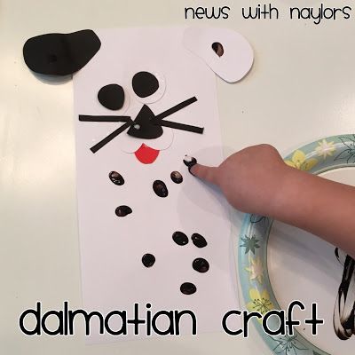 Pre K Letter D Crafts, The Letter D Activities, Letter D Dog Craft, Preschool D Crafts, D Projects For Preschool, Dalmatian Crafts Preschool, Letter D Art For Toddlers, D Preschool Crafts, Letter D Crafts For Preschool