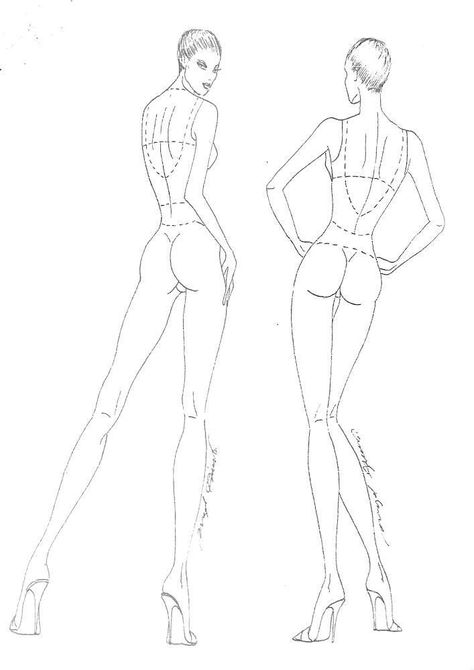 Fashion Sketch Template, Fashion Illustration Template, Illustration Poses, Fashion Figure Templates, Fashion Croquis, Fashion Illustration Poses, Fashion Model Sketch, Croquis Fashion, Fashion Figure Drawing