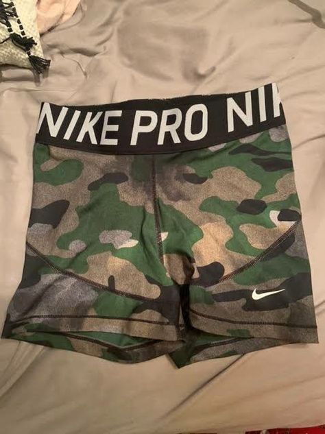 Nike Pro Shorts Women, Nike Pro Spandex Shorts, White Running Shorts, Black Nike Shorts, Nike Pro Spandex, Army Print, Nike Pro Shorts, Nike Athletic Shorts, Running Shorts Women