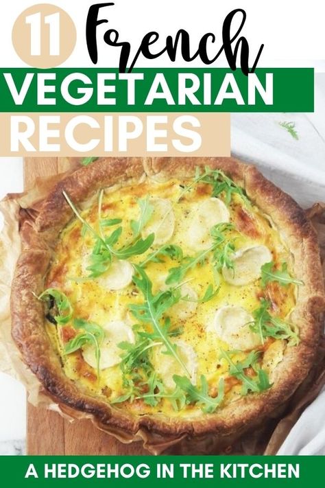 Vegetarian 3 Course Meal, French Diet Recipes, French Vegetarian Recipes Dinners, Vegetarian Plated Dinner, French Food Vegetarian, European Vegetarian Recipes, French Recipes Vegetarian, French Vegetarian, Continental Dishes Recipes Vegetarian