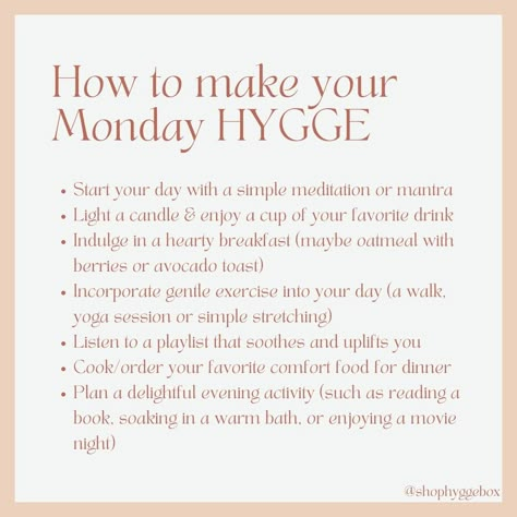 Things That Bring Joy, Hygge Tips, Winter Hygge, Nordic Lifestyle, Hygge Life, New Moon Rituals, Hygge Lifestyle, Vision Board Affirmations, Monday Quotes