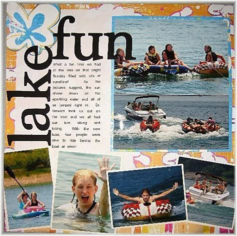 8 Layouts For Scrapbooking Summer Water Fun – Scrap Booking Simple Scrapbooking Layouts, Summer Scrapbook Layouts, Camping Scrapbook, Beach Scrapbook, Beach Scrapbook Layouts, Scrapbooking Layouts Travel, Scrapbooking Templates, Cruise Scrapbook, Lake Fun