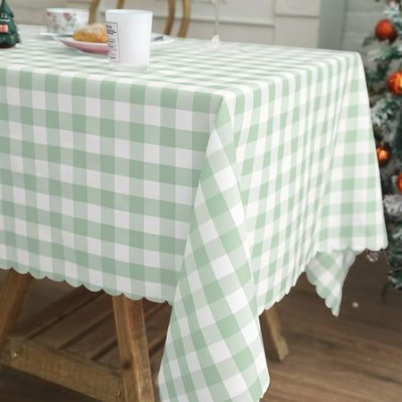 Plaid Table Cloth, Farmhouse Tablecloth, Picnic Table Cover, Beary First Birthday, Baby Q Shower, Picnic Table Covers, Gingham Tablecloth, Rectangle Tables, Dining Table Cover