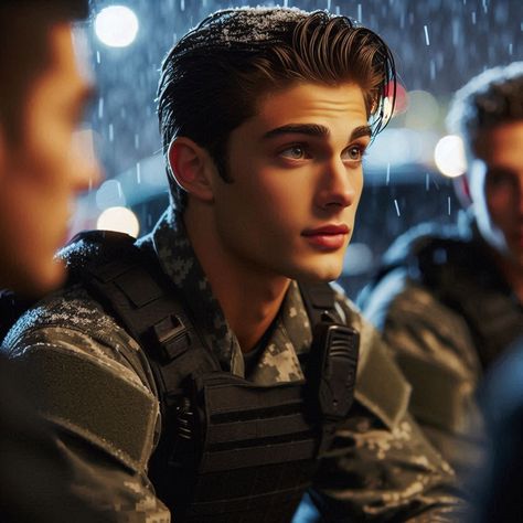 Men Faceclaims, Male Book Character Inspiration, Men With Brown Eyes, Hot Soldier, Fictional Characters Art, Wattpad Characters, Men Character, Face Claims Male Brunette, Dystopian Male Character