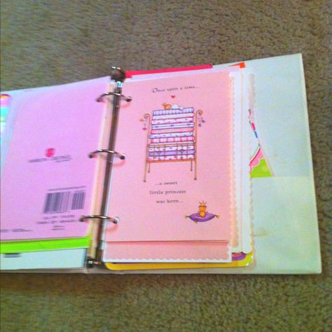 Turn birthday cards into a "book" for your child or grandchild to read...what an awesome idea Birthday Card Book, Card Book, Mors Dag, Future Kids, Grandchildren, Getting Organized, Kids And Parenting, Making Ideas, A Book