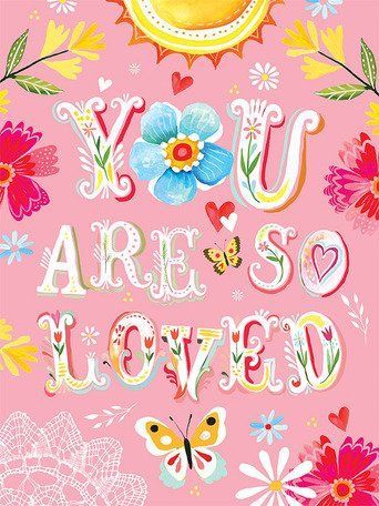 Reka Bentuk Bilik Tidur, Happy Love Day, Watercolor Quote, Daisy Art, Oopsy Daisy, Love Days, Happy Love, Inspirational Wall Art, San Valentino